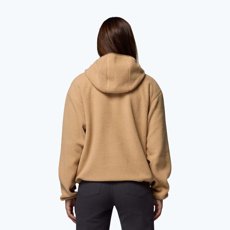 Dámska fleecová mikina Columbia Helvetia II Hoodie canoe 3