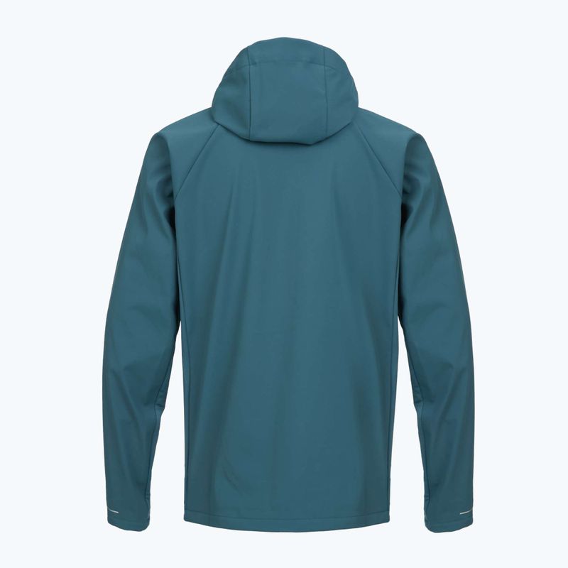 Pánska softshellová bunda Columbia Trailborne everblue 2