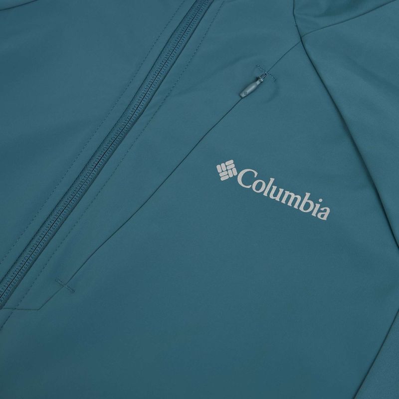 Pánska softshellová bunda Columbia Trailborne everblue 3