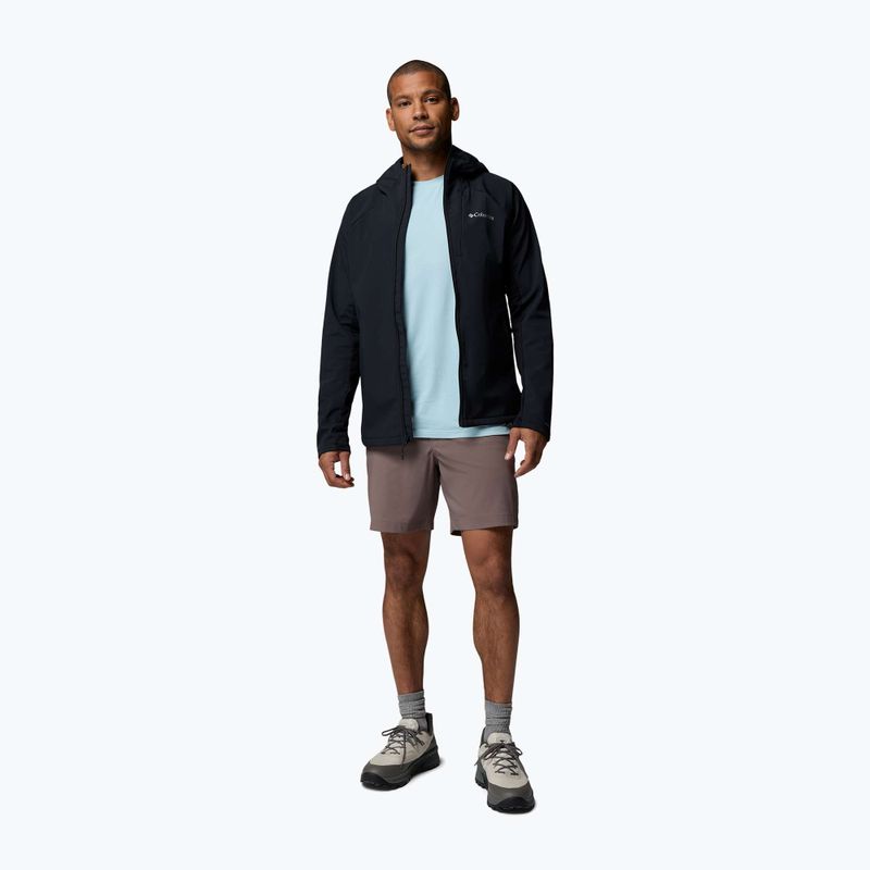 Pánska softshellová bunda Columbia Trailborne black 2