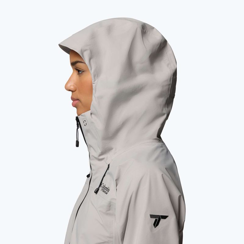 Dámska softshellová bunda Columbia Saudan Pro 3L flint grey 6