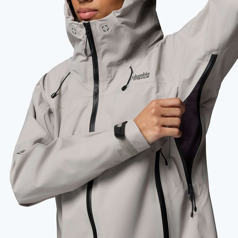 Dámska softshellová bunda Columbia Saudan Pro 3L flint grey 9