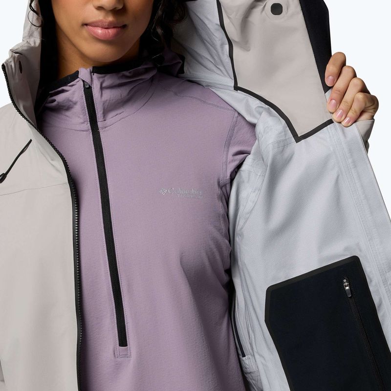 Dámska softshellová bunda Columbia Saudan Pro 3L flint grey 10