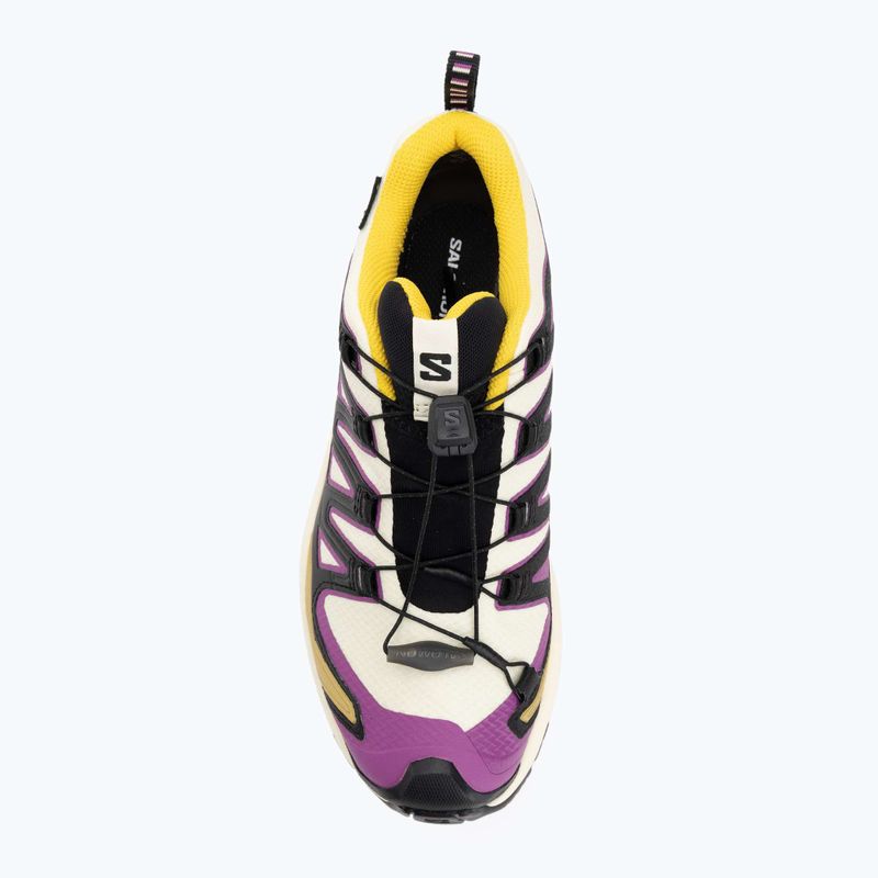 Dámske bežecké topánky Salomon XA PRO 3D V9 GTX transparent yellow/black/waterfall 5