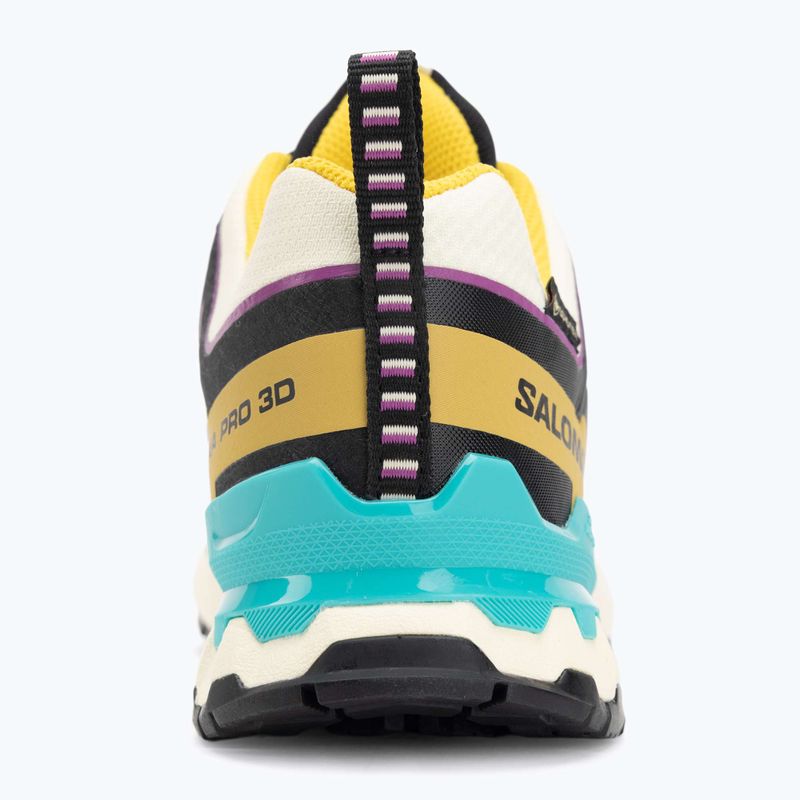 Dámske bežecké topánky Salomon XA PRO 3D V9 GTX transparent yellow/black/waterfall 6