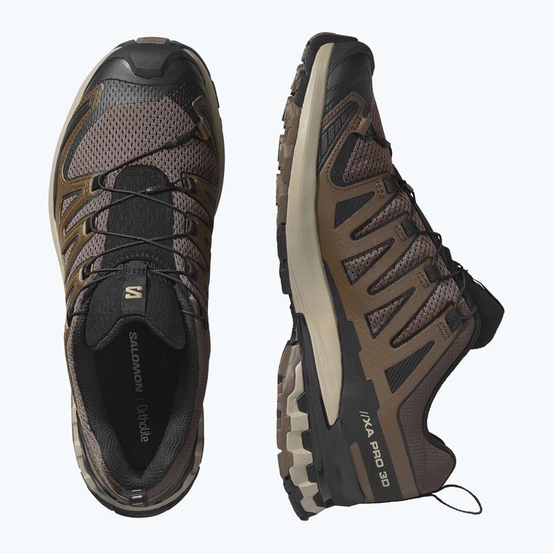 Buty do bieganie męskie Salomon XA Pro 3D V9 falcon/desert tan/black 8