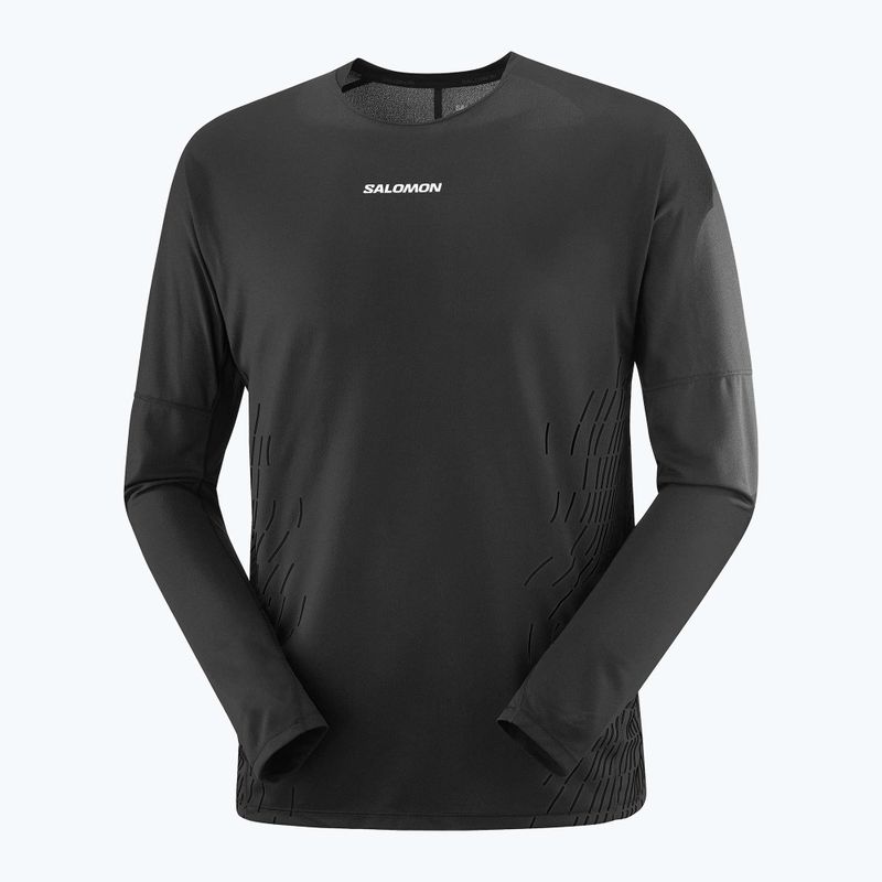 Pánske bežecké tričko Salomon Sense Aero GFX deep black 3