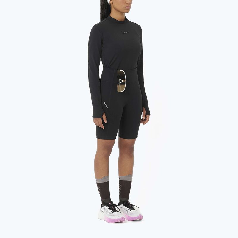 Dámske bežecké tričko longsleeve Salomon Bliss deep black 2