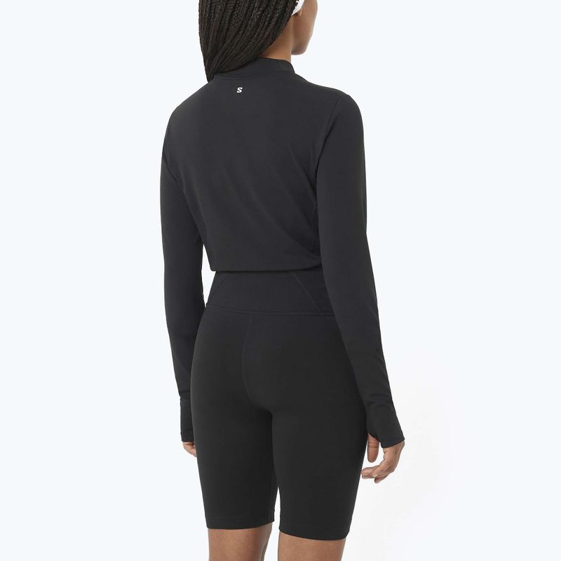 Dámske bežecké tričko longsleeve Salomon Bliss deep black 3