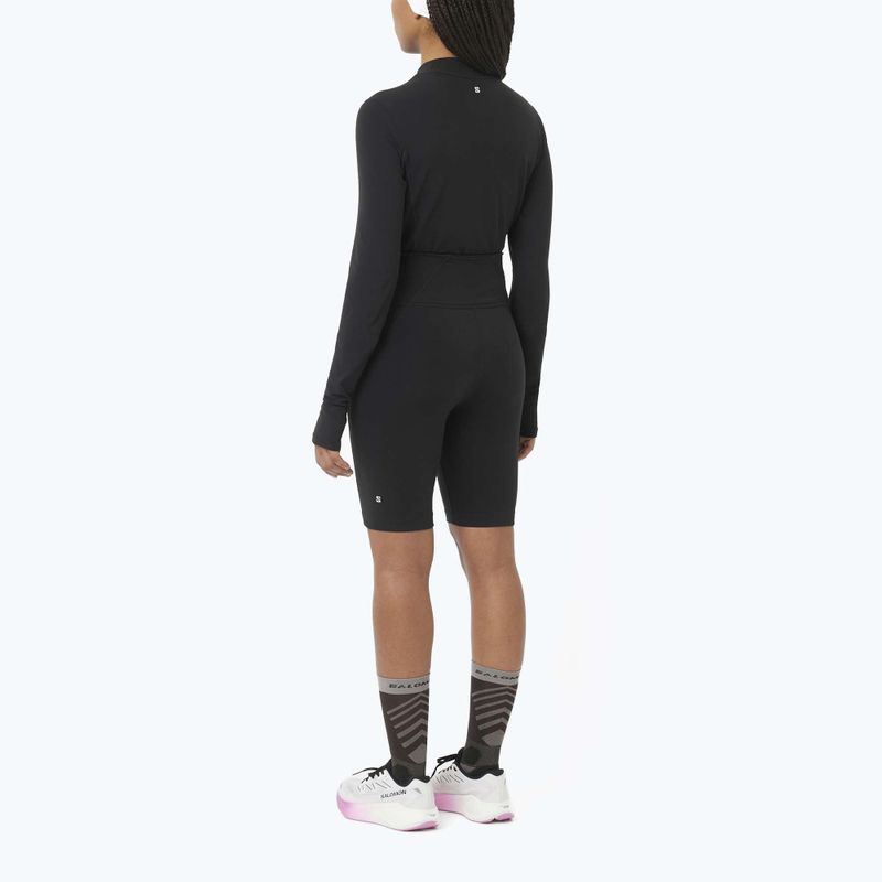 Dámske bežecké tričko longsleeve Salomon Bliss deep black 4