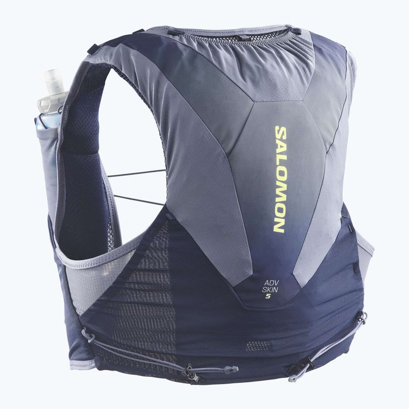 Bežecká vesta Salomon ADV SKIN 5 Gradient Set maritime blue/gray 2