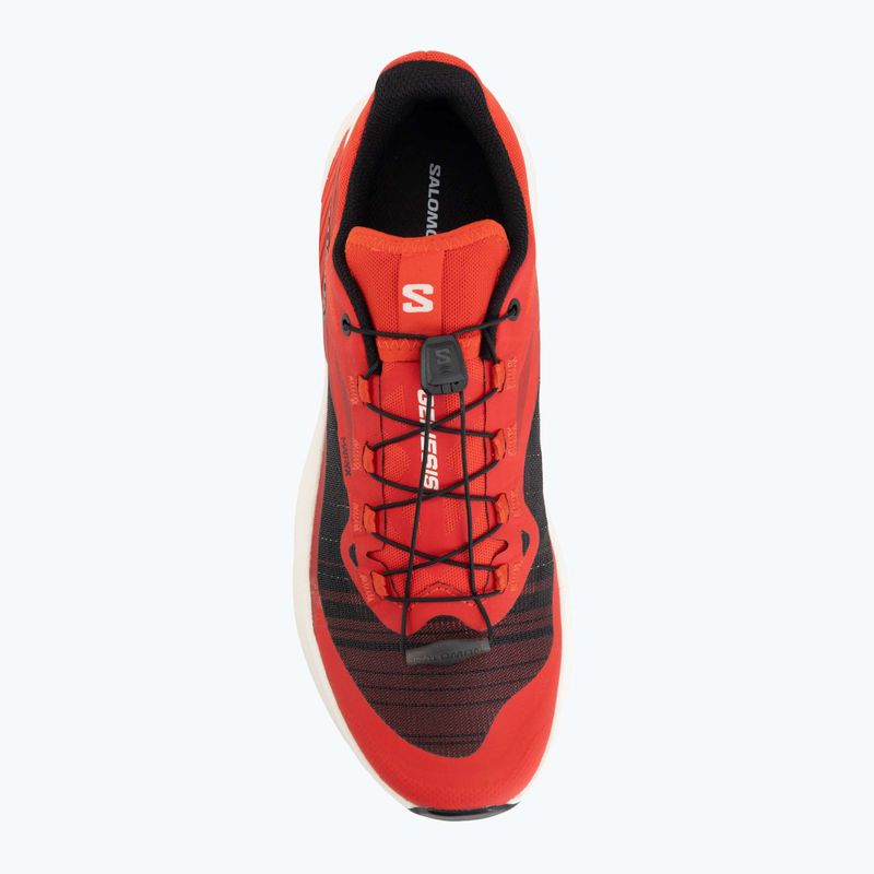 Pánske bežecké topánky Salomon Genesis fiery red/lava falls/black 5