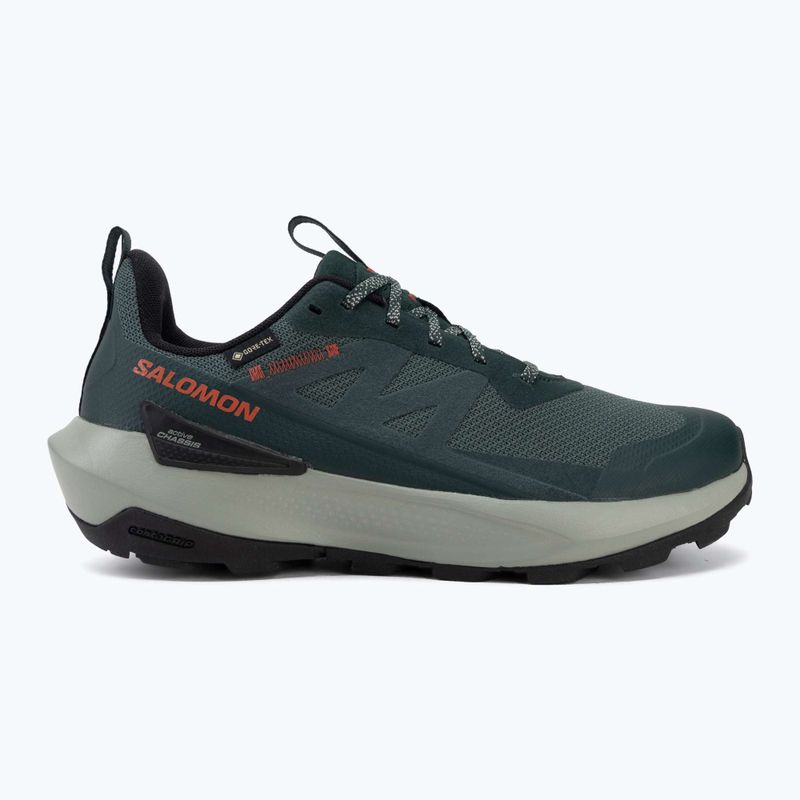 Pánske turistické topánky Salomon Elixir Activ GTX scarab/green gable 2