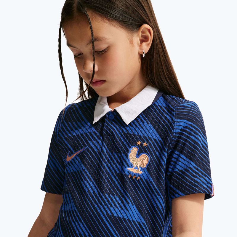 Detský futbalový dres Nike FFF 2026/27 Match Home game royal/metallic copper 9
