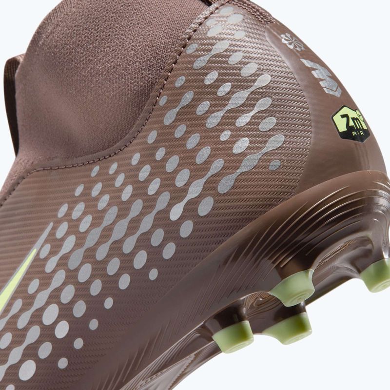 Detské kopačky Nike Mercurial Superfly 10 Academy "Kylian Mbappé" Jr FG plum eclipse/metallic silver 8