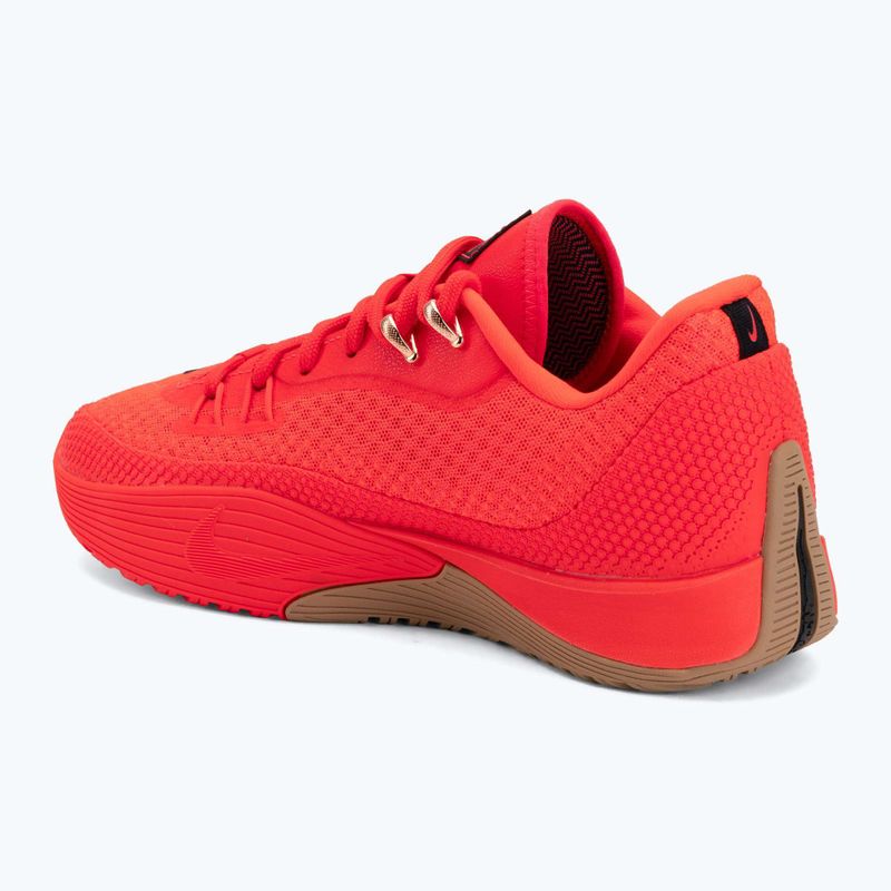 Pánske basketbalové topánky Nike Street Flare bright crimson/gum light brown/black 3
