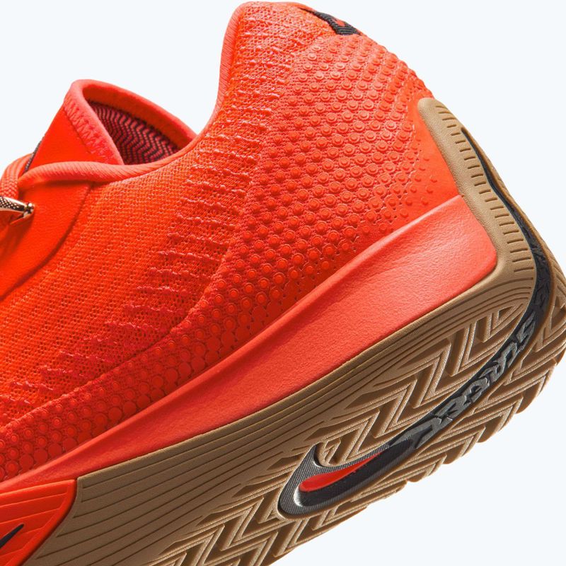 Pánske basketbalové topánky Nike Street Flare bright crimson/gum light brown/black 9