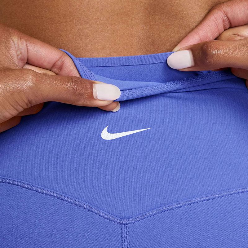 Dámske tréningové nohavice Nike Zenvy High-Waisted Flared sapphire/white 3