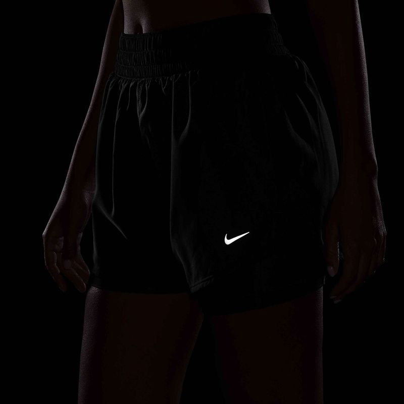 Dámske šortky Nike One Dri-Fit High-Waisted 3" 2In1 black/white 5