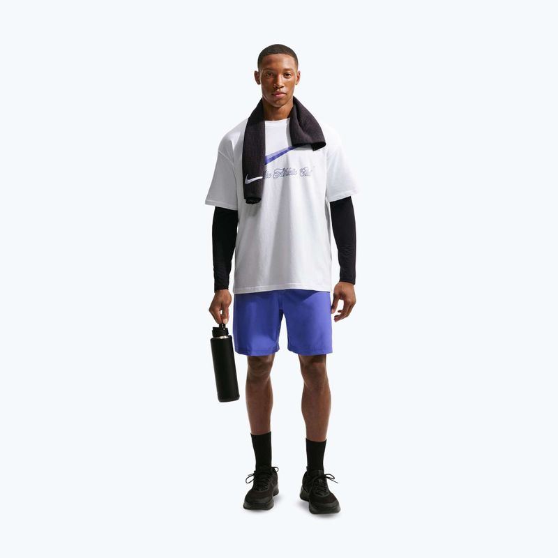 Pánske tréningové šortky Nike Form Dri-Fit Versatile 7" persian violet/black 2