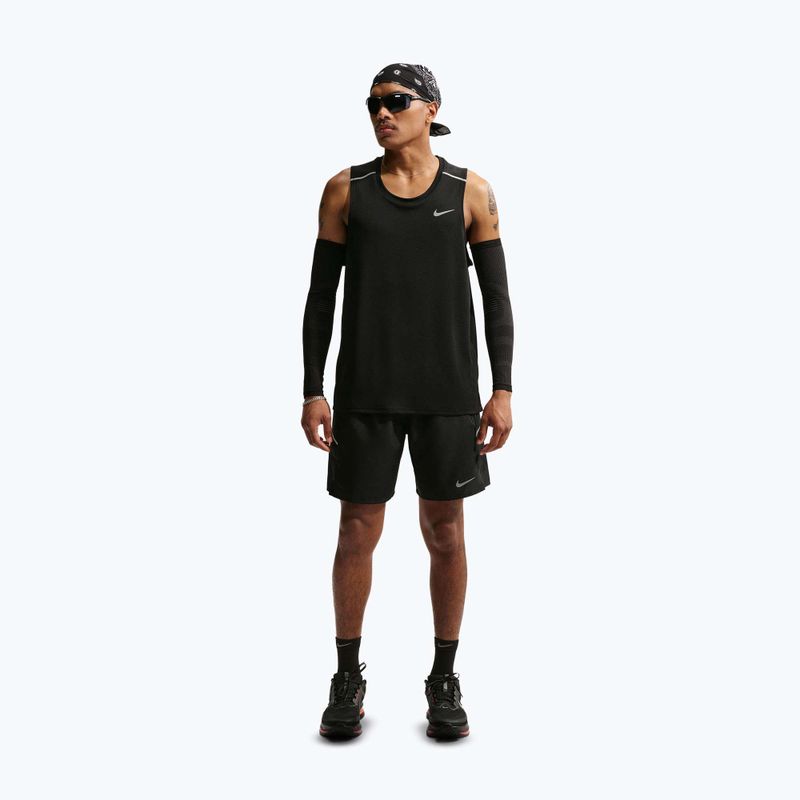 Pánske bežecké tričko Nike Miler Dri-Fit black 2