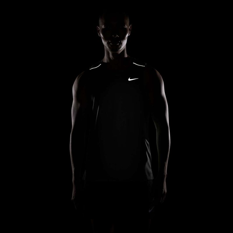 Pánske bežecké tričko Nike Miler Dri-Fit black 7