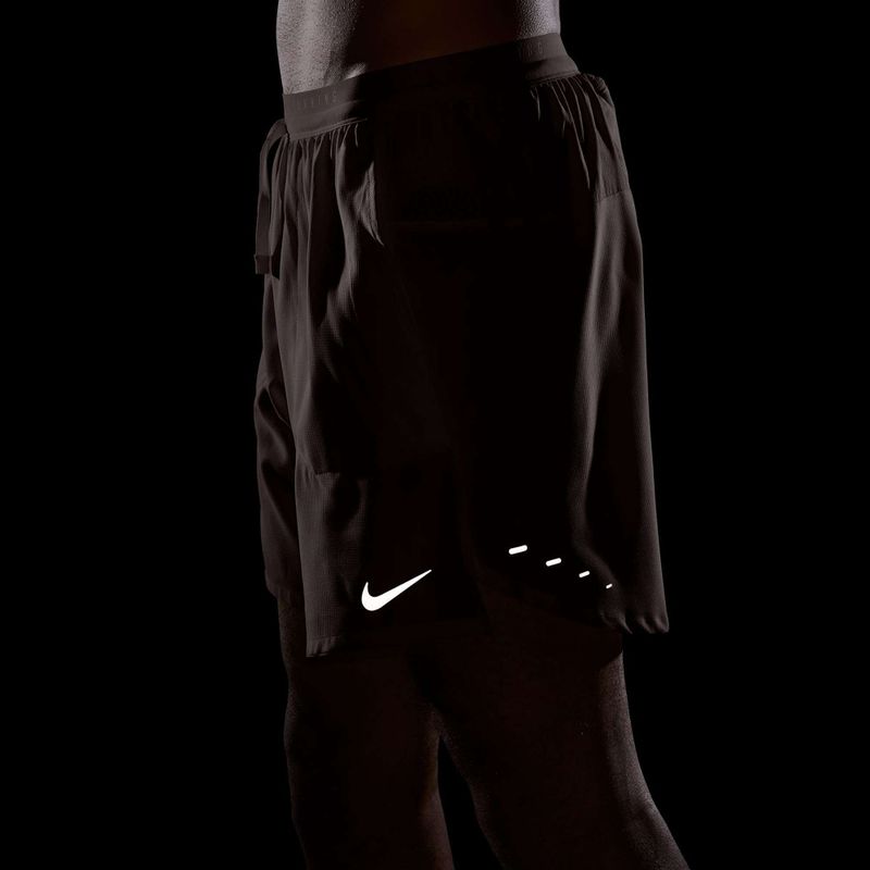 Pánske bežecké šortky Nike Stride Dri-Fit Brief-Lined 7" particle rose 7