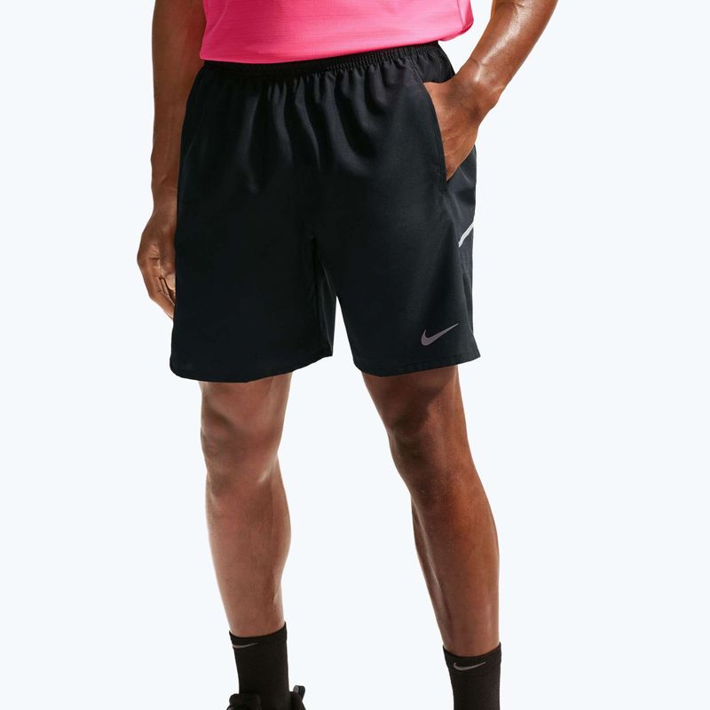Pánske šortky Nike Miler Dri-Fit 7" black/black 4