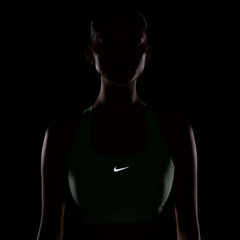 Fitness podprsenka Nike Swift High-Support Lightly Lined steam/reflective silver 6