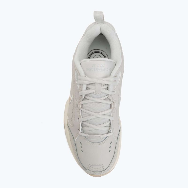 Pánske tréningové topánky Nike Air Monarch IV light bone/spruce aura/sanddrift 5