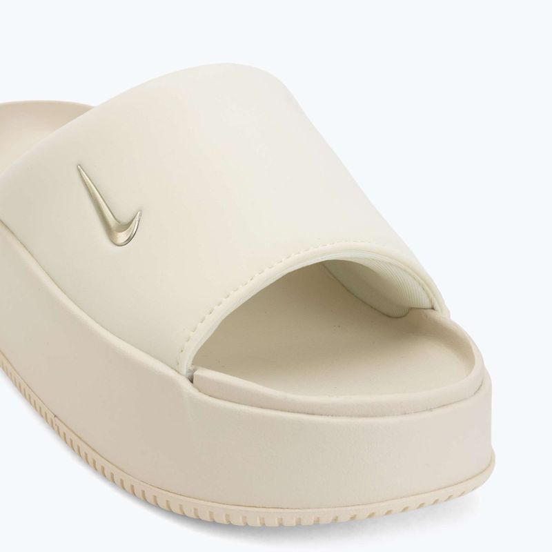 Dámske šľapky Nike Calm Elevation coconut milk 7