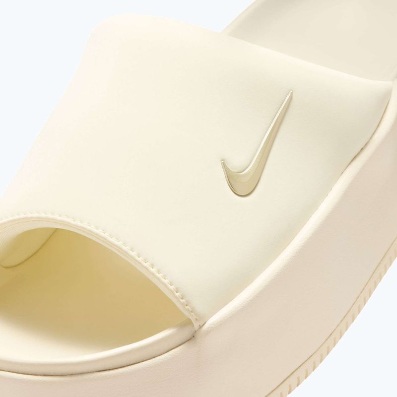 Dámske šľapky Nike Calm Elevation coconut milk 8