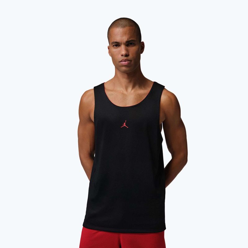 Pánske basketbalové tričko Jordan Sport Reversible gym red/black 4