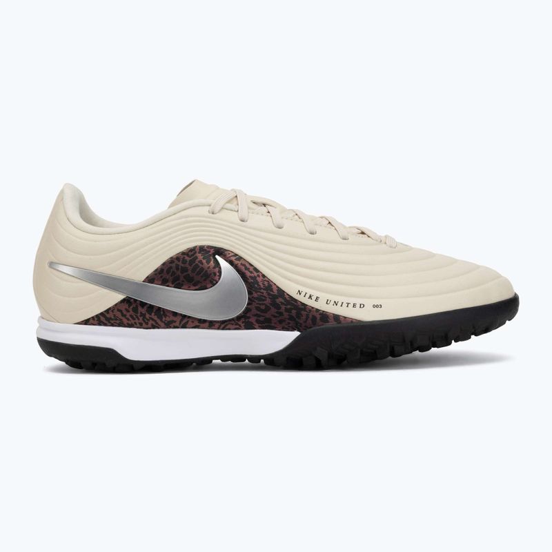 Pánske kopačky Nike United Tiempo Maestro Academy TF fossil/burgundy crush/metallic silver 2