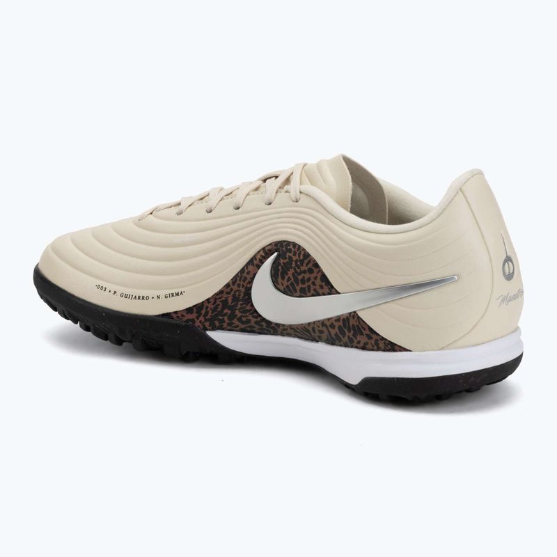 Pánske kopačky Nike United Tiempo Maestro Academy TF fossil/burgundy crush/metallic silver 3