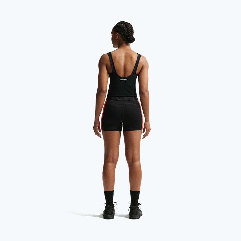 Dámske tréningové tričko Nike Pro Sculpt Medium Support Padded Tank black/white 3