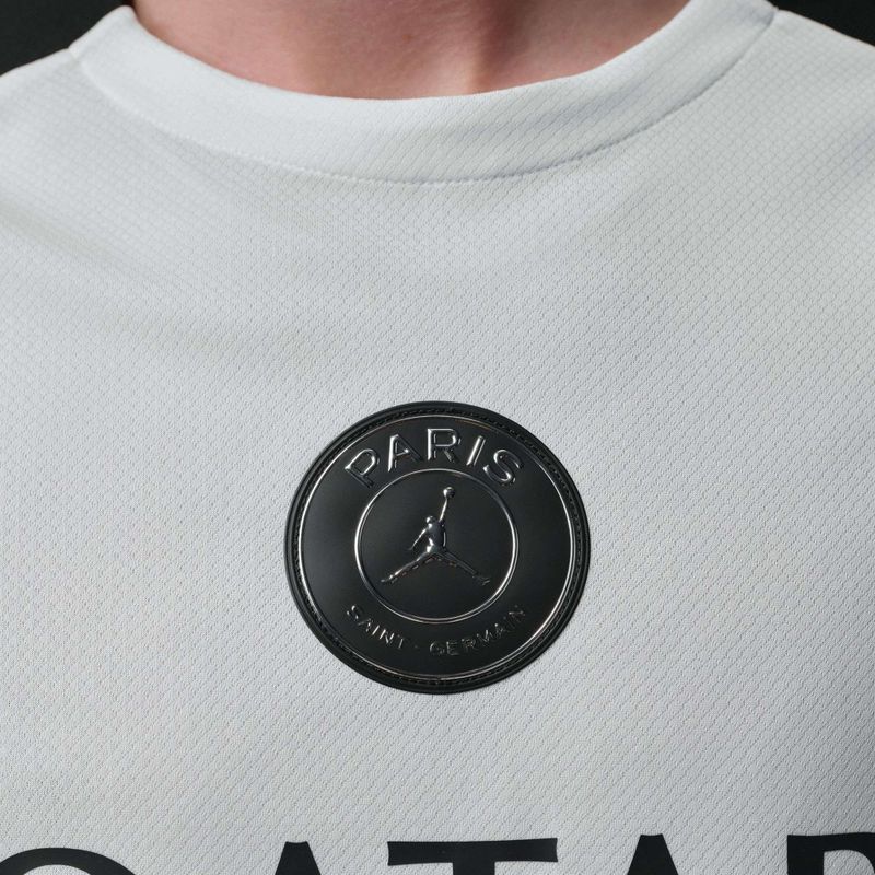 Pánsky futbalový dres Nike Paris Saint-Germain Strike SE White/Atmosphere Grey/Black 6