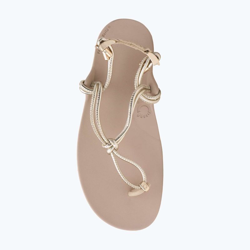 Dámske barefoot sandále Xero Shoes Genesis gold metallic 14
