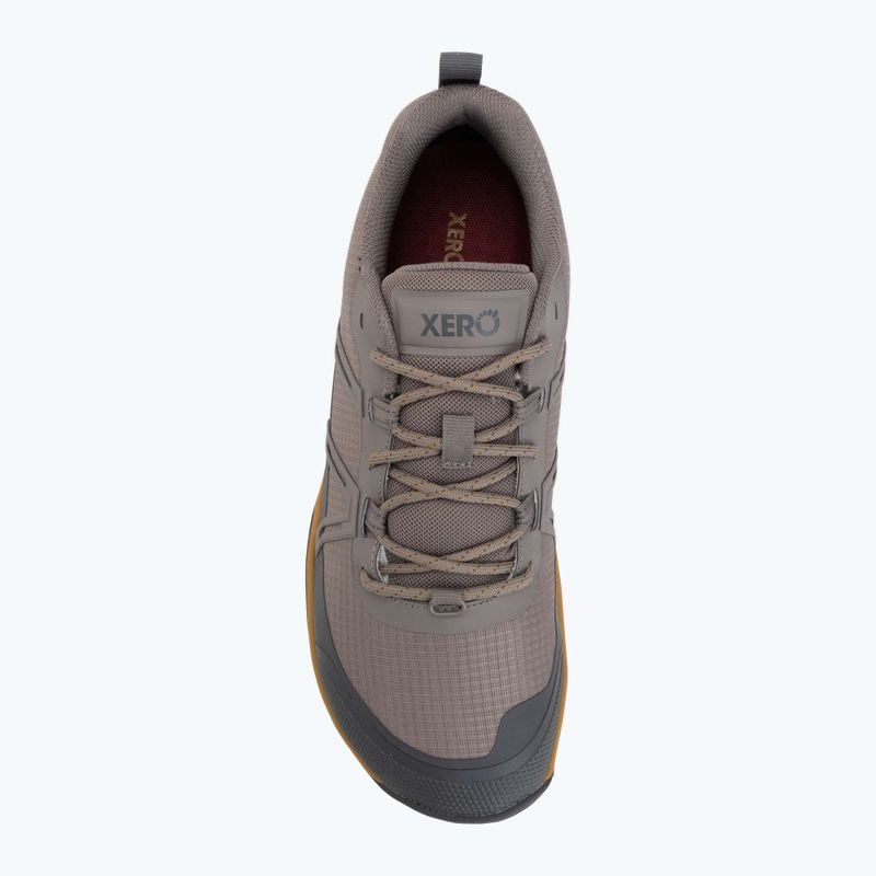 Pánske barefoot topánky Xero Shoes Scrambler Trail Low WP driftwood/asphalt 5