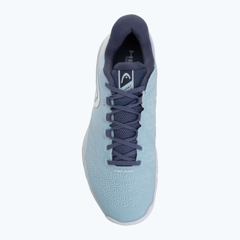 Dámske tenisové topánky  HEAD Revolt Pro 5.0 Clay light blue/dark blue 5