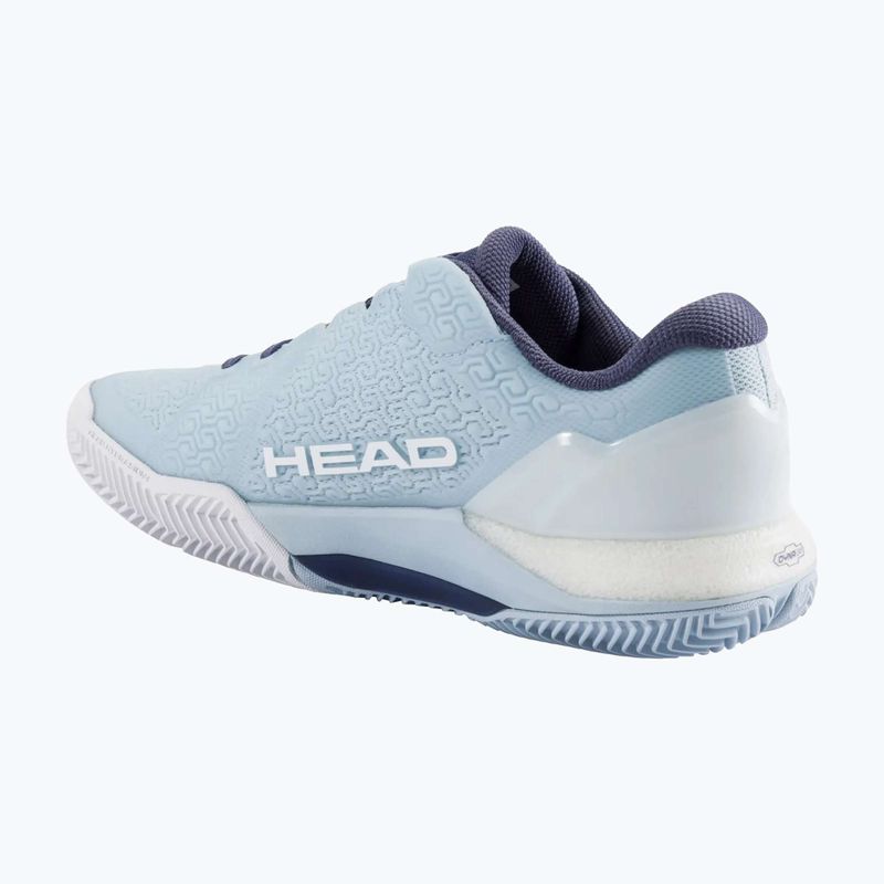 Dámske tenisové topánky  HEAD Revolt Pro 5.0 Clay light blue/dark blue 9