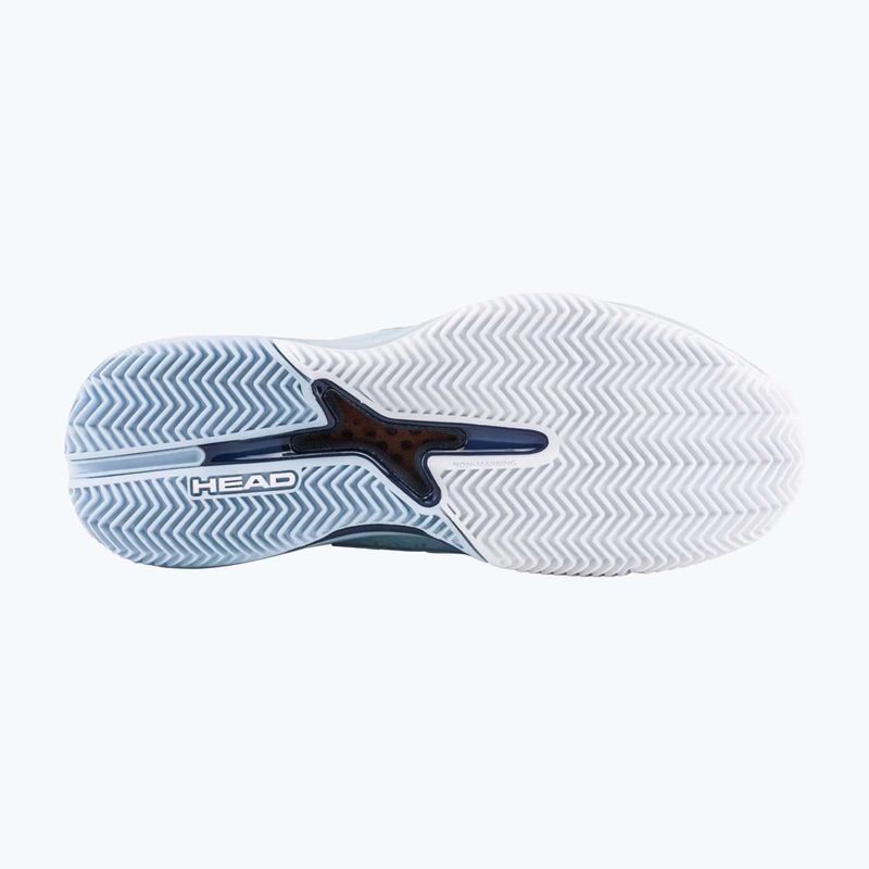 Dámske tenisové topánky  HEAD Revolt Pro 5.0 Clay light blue/dark blue 10