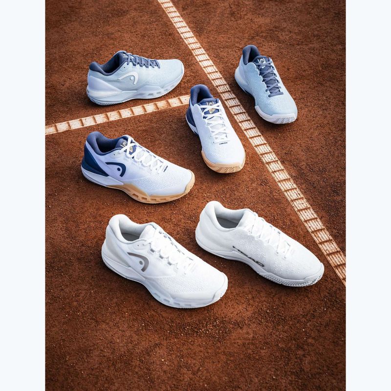 Dámske tenisové topánky  HEAD Revolt Pro 5.0 Clay light blue/dark blue 12