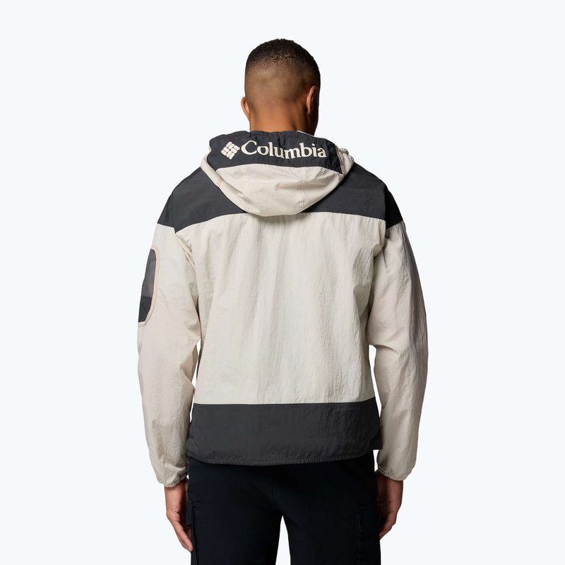 Pánska vetrovka Columbia Challenger II Windbreaker dark stone/shark 3
