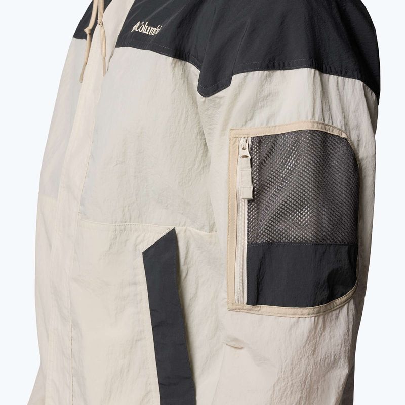 Pánska vetrovka Columbia Challenger II Windbreaker dark stone/shark 8