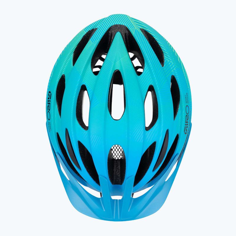 Detská cyklistická prilba Giro Raze matte blue/green 6