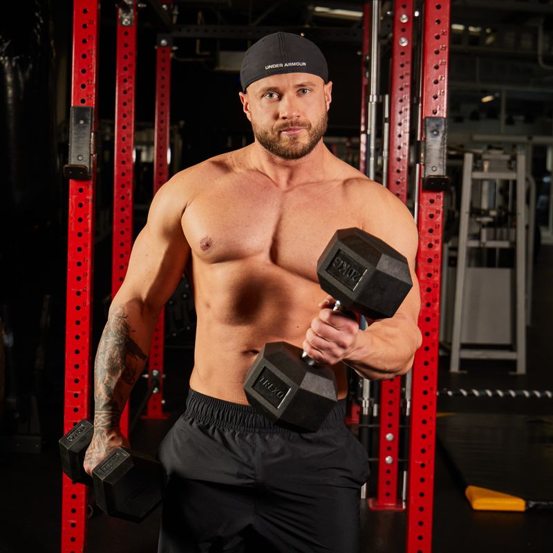 XTREXO Hex HXD200 20 kg pogumované činky 11