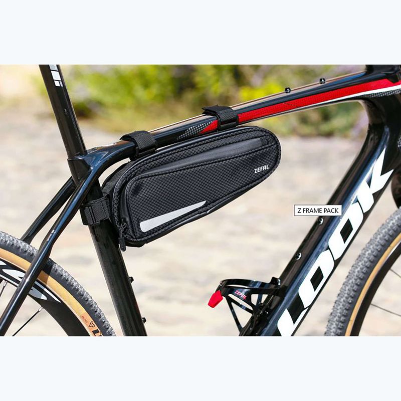 Zefal Bikepacking taška pod rám bicykla s rámovým obalom čierna ZF-7049 6