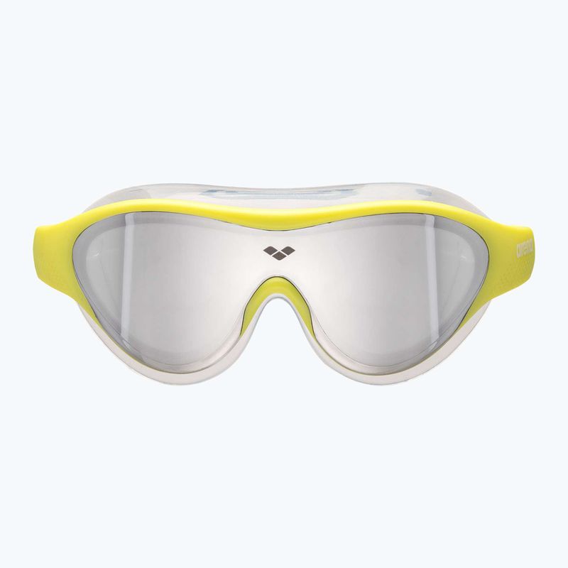Detské plavecké okuliare arena The One Mirror Jr silver/soft green/blue cosmo 4