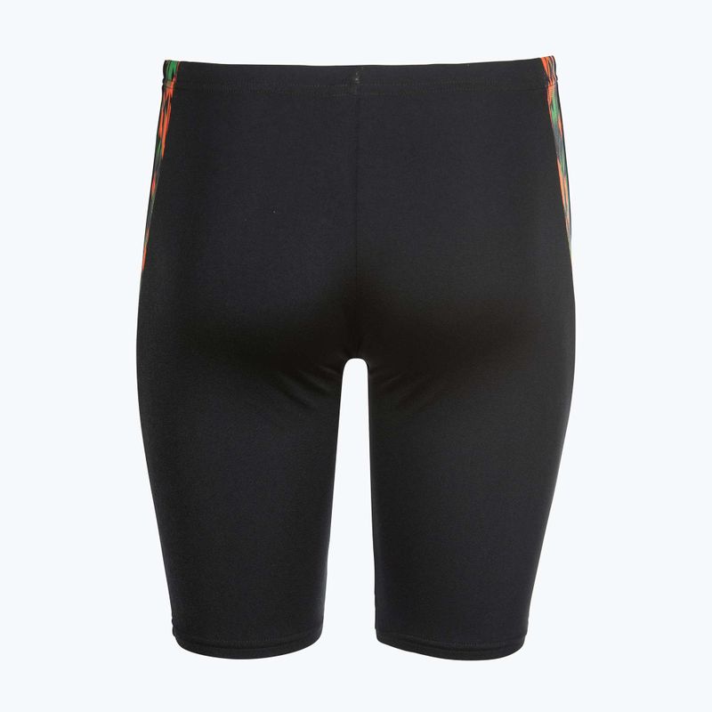 Detské plavky jammery arena Print Swim black/orange multi 7